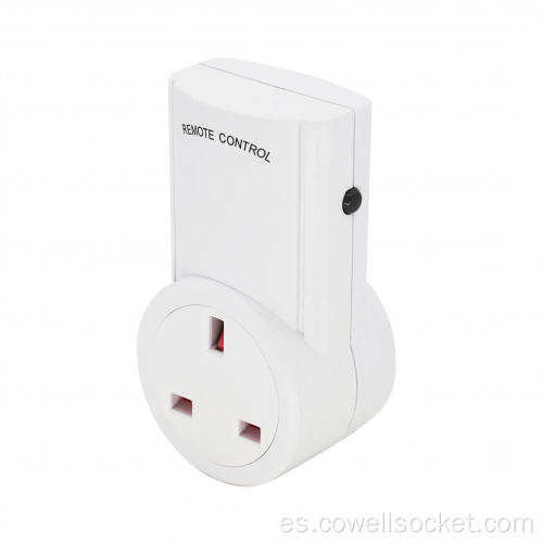 Socket de control remoto con enchufe del Reino Unido